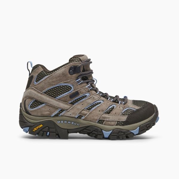 Merrell | Moab 2 Mid Waterproof-Brindle