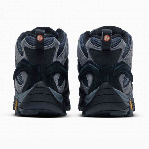 Merrell |  Moab 2 Mid Waterproof Wide Width-Granite