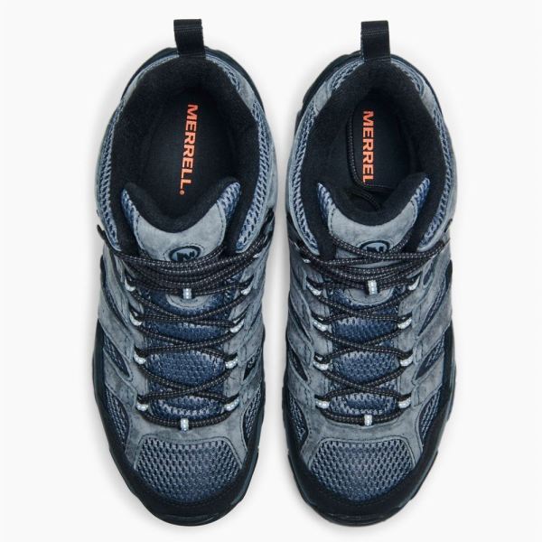 Merrell |  Moab 2 Mid Waterproof Wide Width-Granite