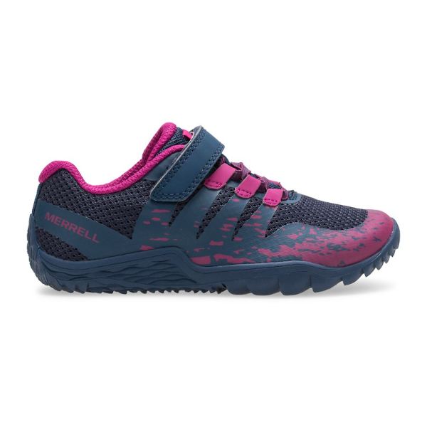 Merrell | Trail Glove 5 A/C Shoe-Navy/Fuchsia