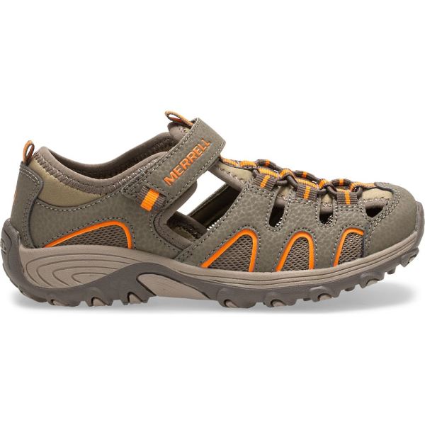 Merrell | Hydro H2O Hiker Sandal-Gunsmoke/Orange