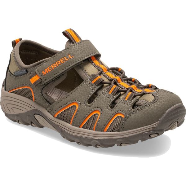 Merrell |  Hydro H2O Hiker Sandal-Gunsmoke/Orange