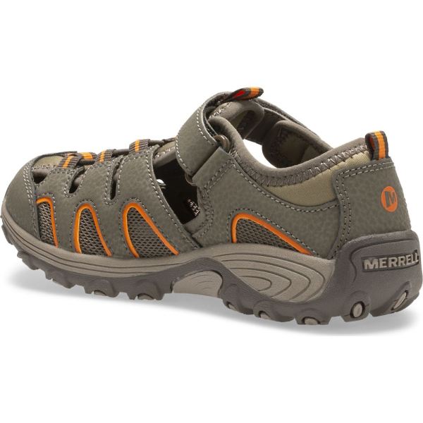 Merrell |  Hydro H2O Hiker Sandal-Gunsmoke/Orange