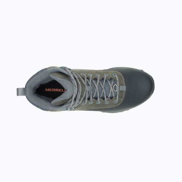 Merrell |  Thermo Kiruna Mid Shell Waterproof-Merrell Grey