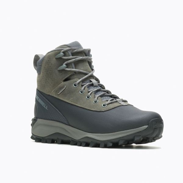 Merrell |  Thermo Kiruna Mid Shell Waterproof-Merrell Grey