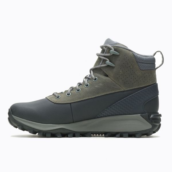 Merrell |  Thermo Kiruna Mid Shell Waterproof-Merrell Grey