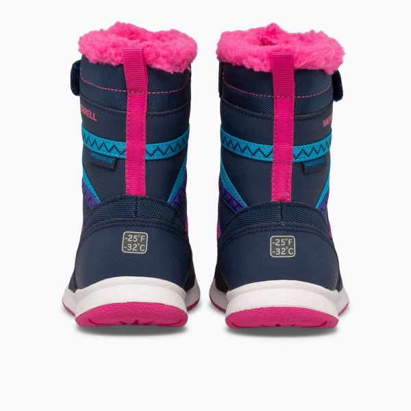 Merrell |  Snow Crush 2.0 Waterproof Jr. Boot-Navy/Multi