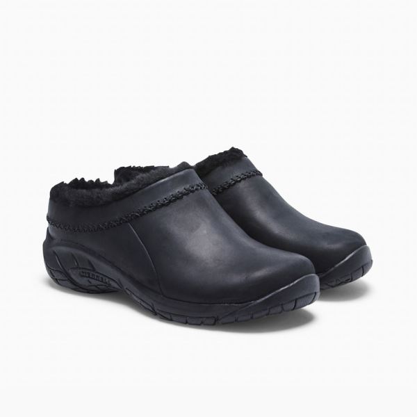 Merrell |  Encore Ice 4 Leather-Smooth Black