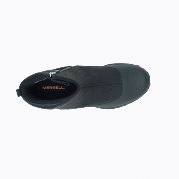 Merrell |  Thermo Kiruna Mid Zip Waterproof-Black/Monument