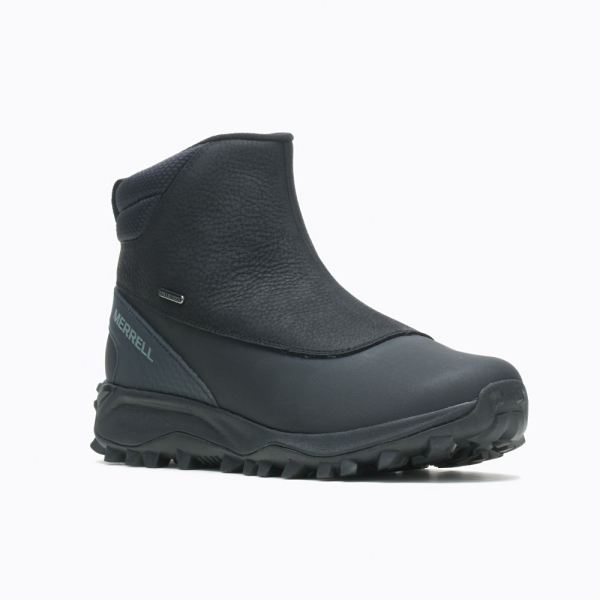 Merrell |  Thermo Kiruna Mid Zip Waterproof-Black/Monument