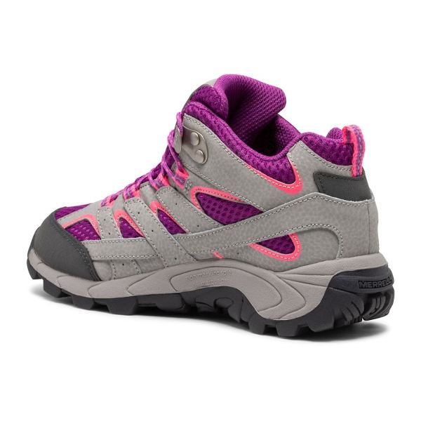 Merrell |  Moab 2 Mid Waterproof Boot-Paloma/Berry