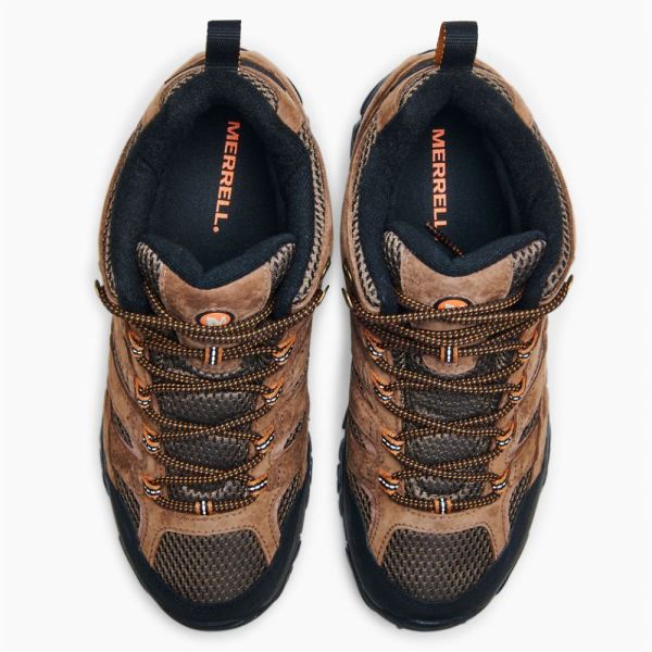 Merrell |  Moab 2 Mid Waterproof Wide Width-Earth