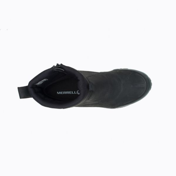 Merrell |  Coldpack Ice+ 8" Zip Polar Waterproof-Black