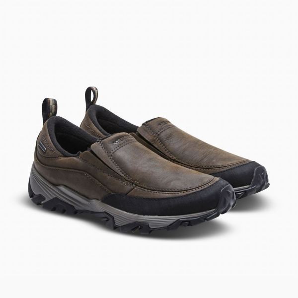 Merrell |  ColdPack Ice+ Moc Waterproof Wide Width-Brown