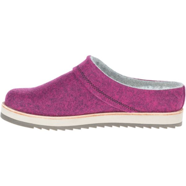 Merrell |  Juno Clog Wool-Cranberry