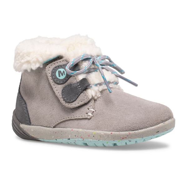 Merrell |  Bare Steps® Cocoa Jr. Boot-Grey/Turquoise