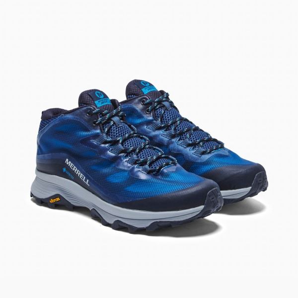 Merrell |  Moab Speed Mid GORE-TEX®-Navy