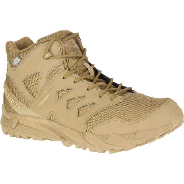 Merrell |  Agility Peak Mid Tactical Waterproof Boot-Coyote