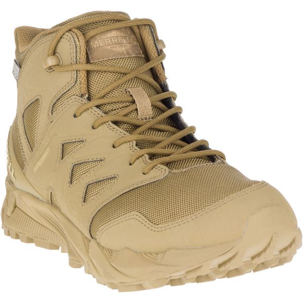 Merrell |  Agility Peak Mid Tactical Waterproof Boot-Coyote