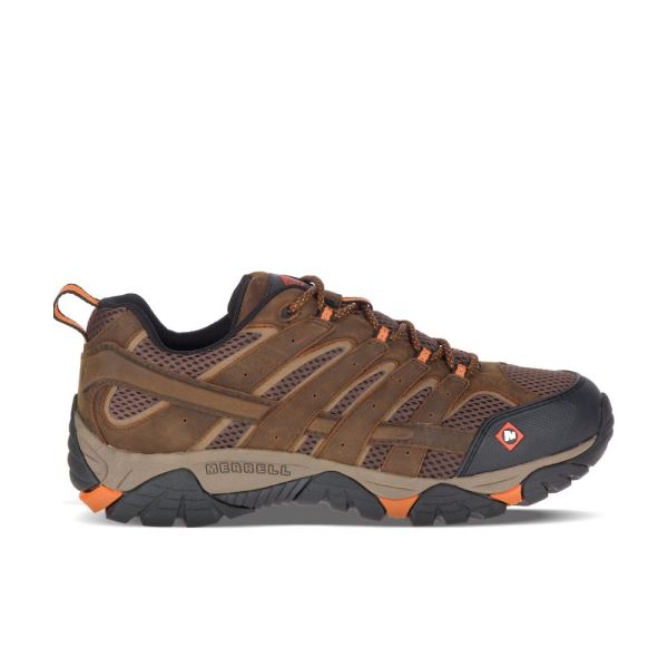 Merrell | Moab Vertex Vent SR Work Shoe Wide Width-Clay