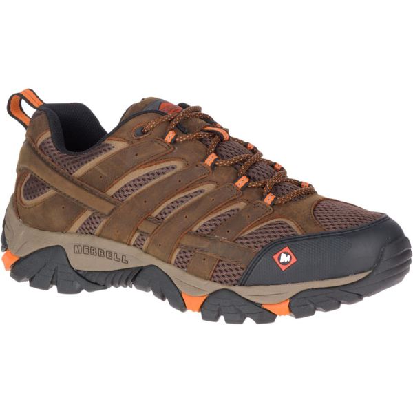 Merrell |  Moab Vertex Vent SR Work Shoe Wide Width-Clay