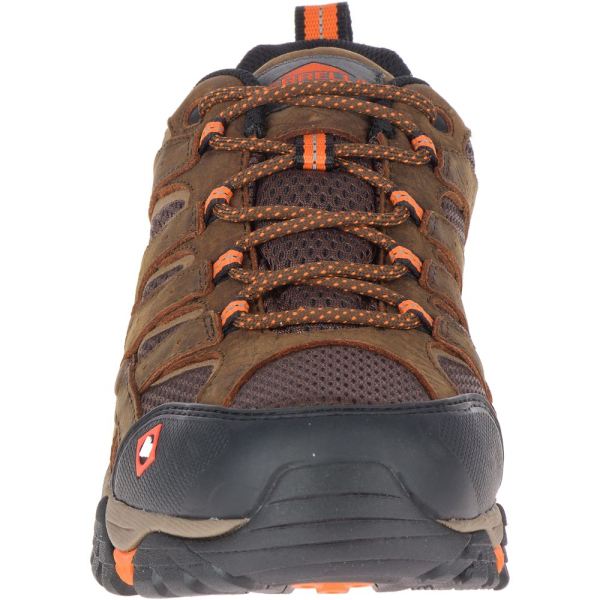 Merrell |  Moab Vertex Vent SR Work Shoe Wide Width-Clay