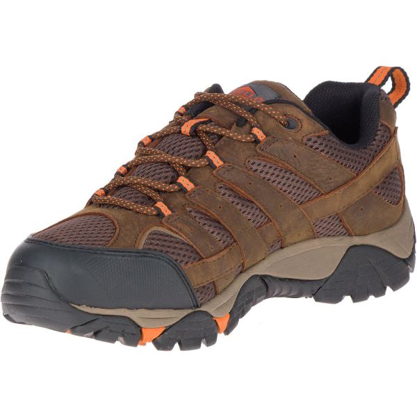 Merrell |  Moab Vertex Vent SR Work Shoe Wide Width-Clay