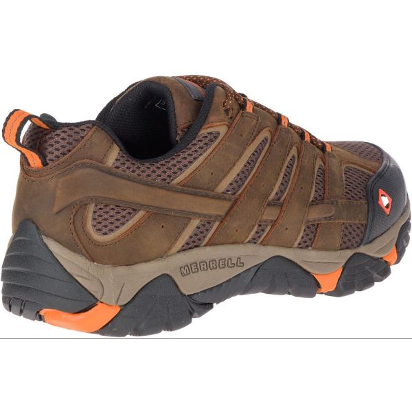 Merrell |  Moab Vertex Vent SR Work Shoe Wide Width-Clay