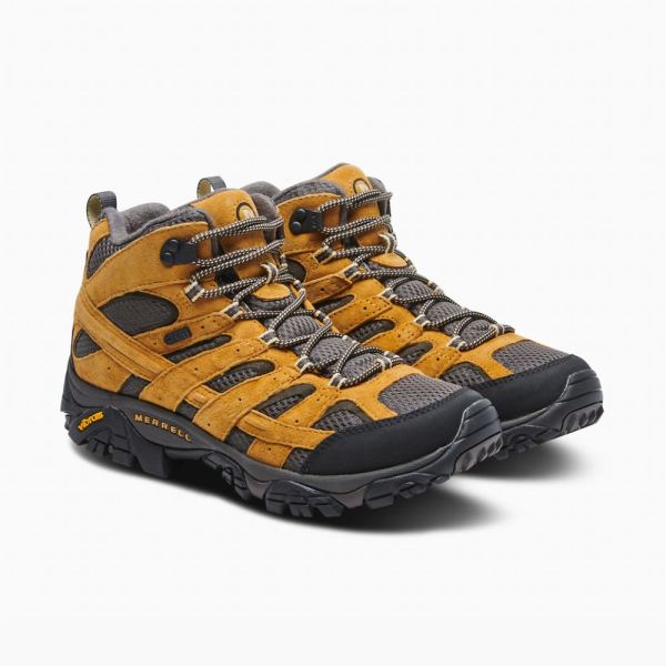 Merrell |  Moab 2 Mid Waterproof-Gold