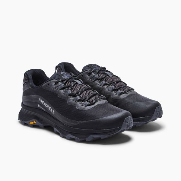 Merrell |  Moab Speed GORE-TEX®-Black/Asphalt