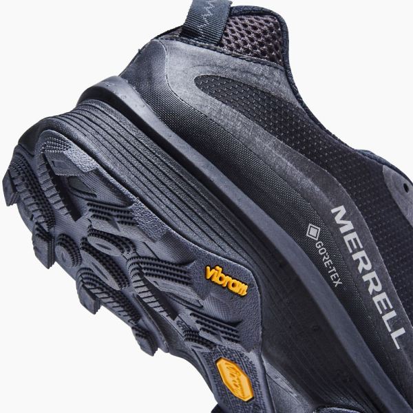 Merrell |  Moab Speed GORE-TEX®-Black/Asphalt