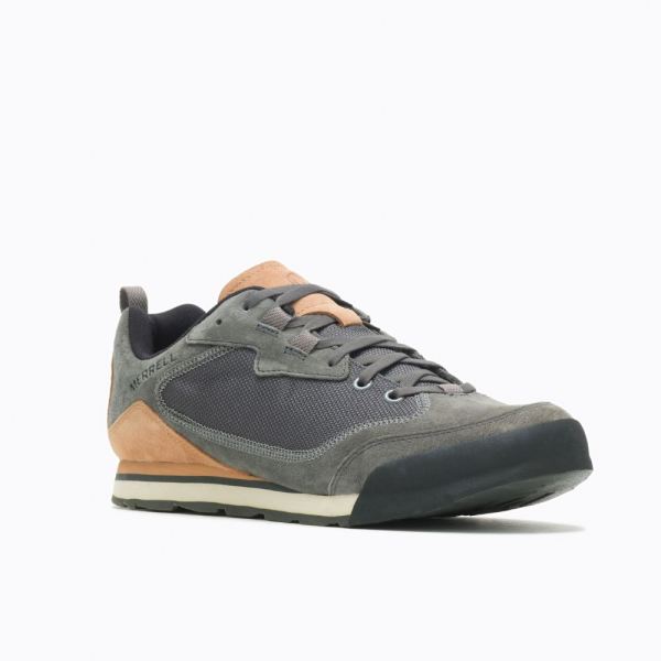 Merrell |  Burnt Rock Travel Suede-Granite