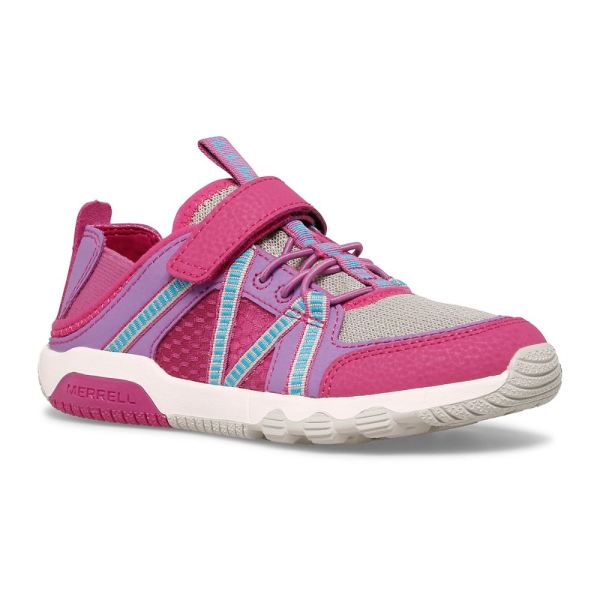 Merrell |  Hydro Free Roam Sandal-Fuchsia/Turq