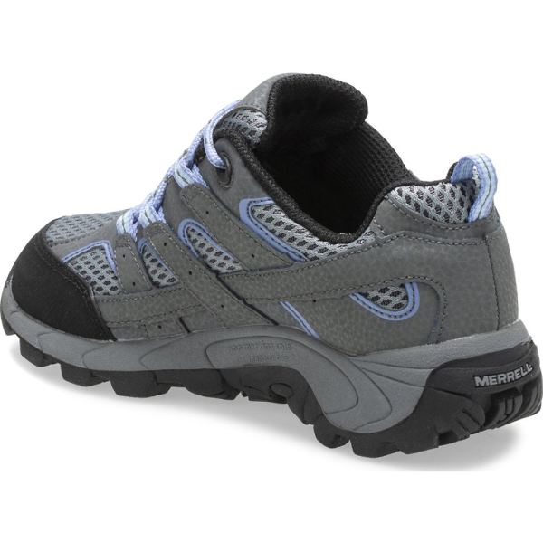 Merrell |  Moab 2 Low Lace Waterproof Sneaker-Grey/Periwinkle