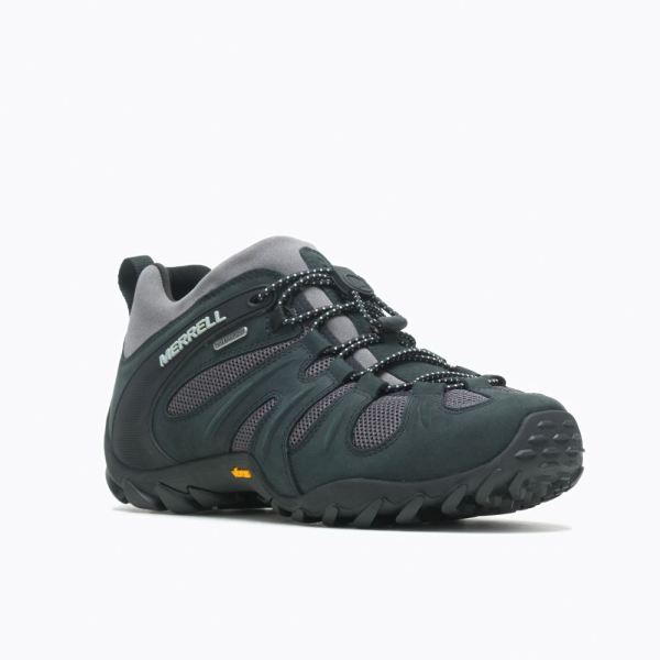 Merrell |  Chameleon 8 Stretch Waterproof-Black/Grey