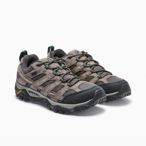 Merrell |  Moab 2 Waterproof Wide Width-Boulder