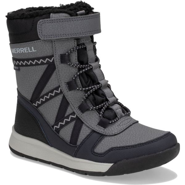 Merrell |  Snow Crush 2.0 Waterproof Boot-Black/Grey