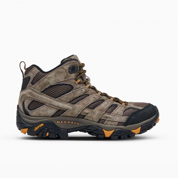 Merrell | Moab 2 Mid Ventilator Wide Width-Walnut