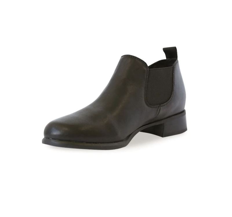 Munro Boots | Women'S Bedford-Black Leather | Quick Ship!