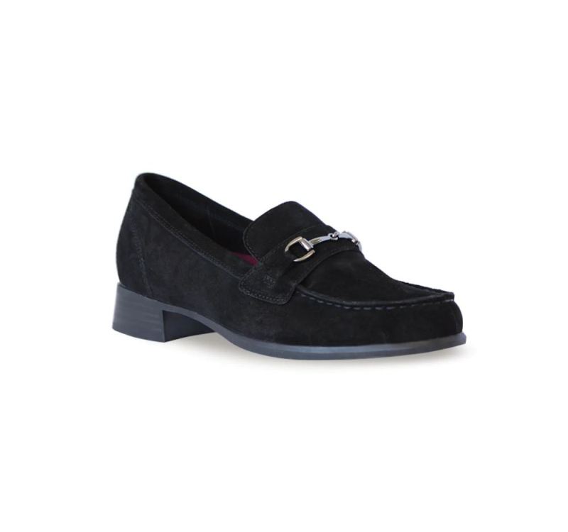 Munro Shoes | Women'S Gryffin-Black Suede | Quick Ship!