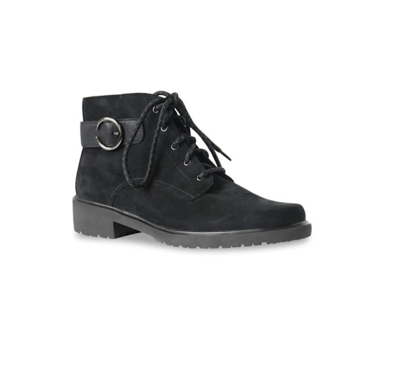 Munro Boots | Women'S Bradley Ii-Black Nubuck | Quick Ship!