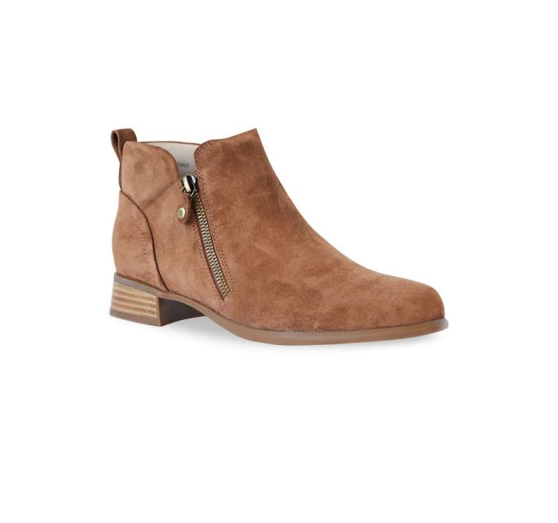 Munro Boots | Women'S Neko-New Tobacco Suede | Quick Ship!