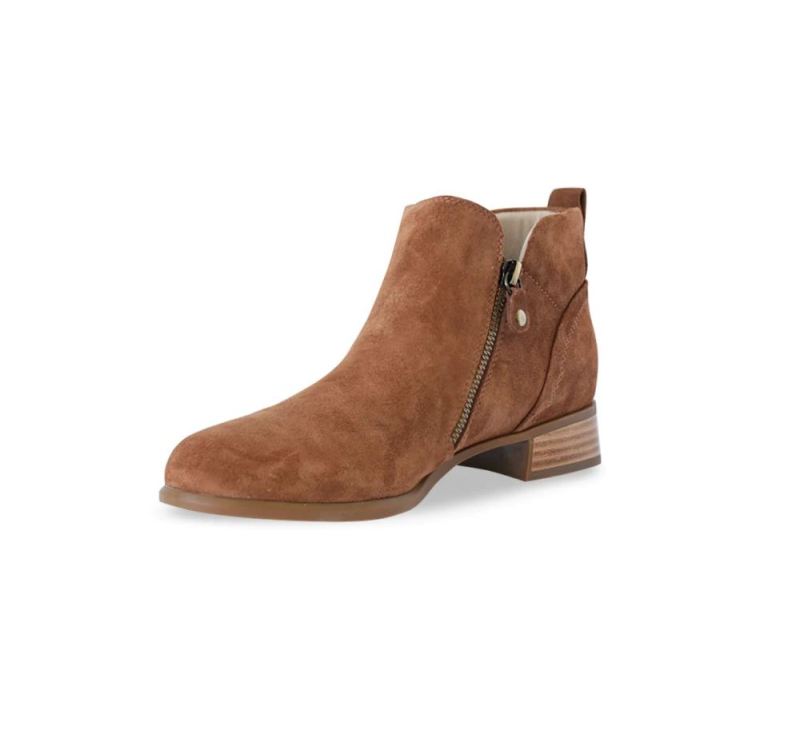 Munro Boots | Women'S Neko-New Tobacco Suede | Quick Ship!