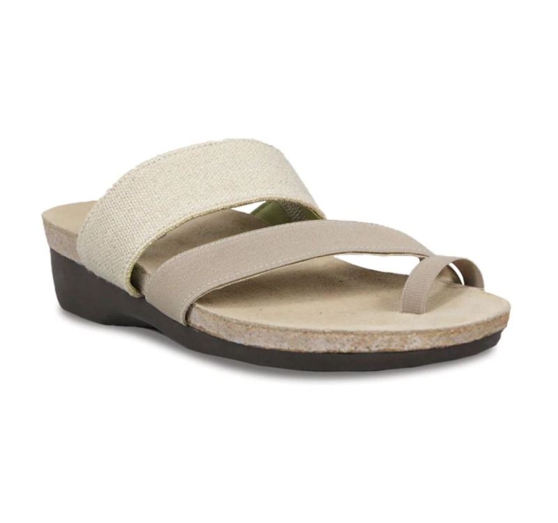 Munro Sandals | Women'S Aries-Natural Fabric | Quick Ship!