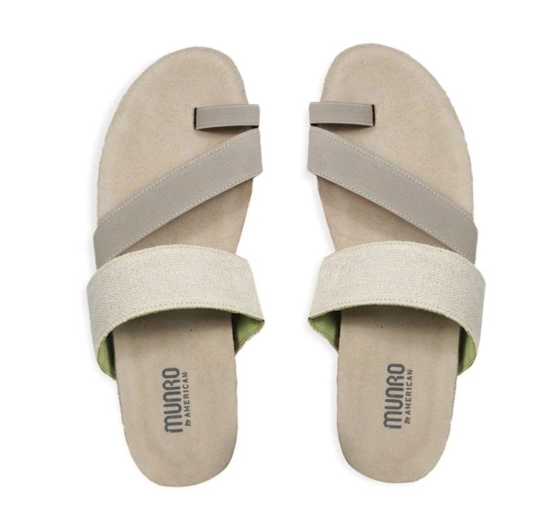 Munro Sandals | Women'S Aries-Natural Fabric | Quick Ship!