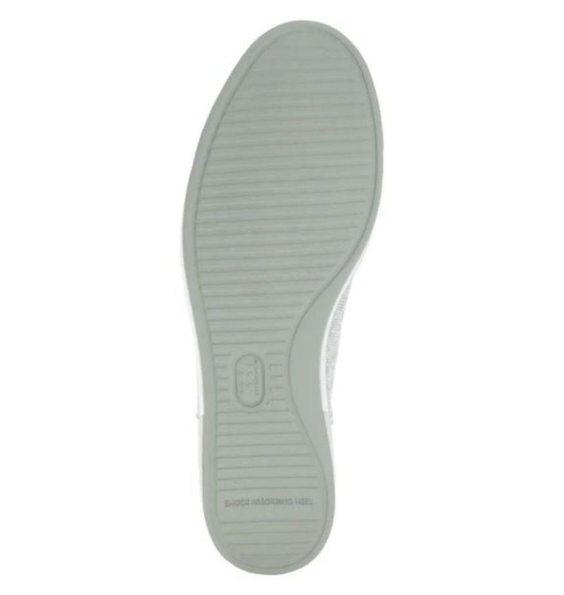 Munro Shoes | Women'S Gabbie-White Metallic Print | Quick Ship!