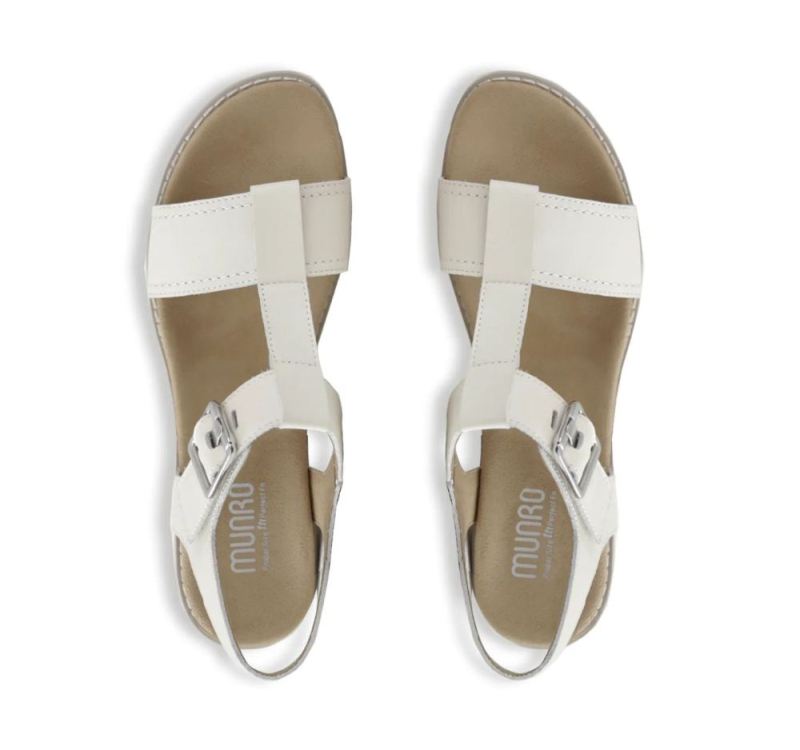 Munro Sandals | Women'S Mel-Latte Leather | Quick Ship!