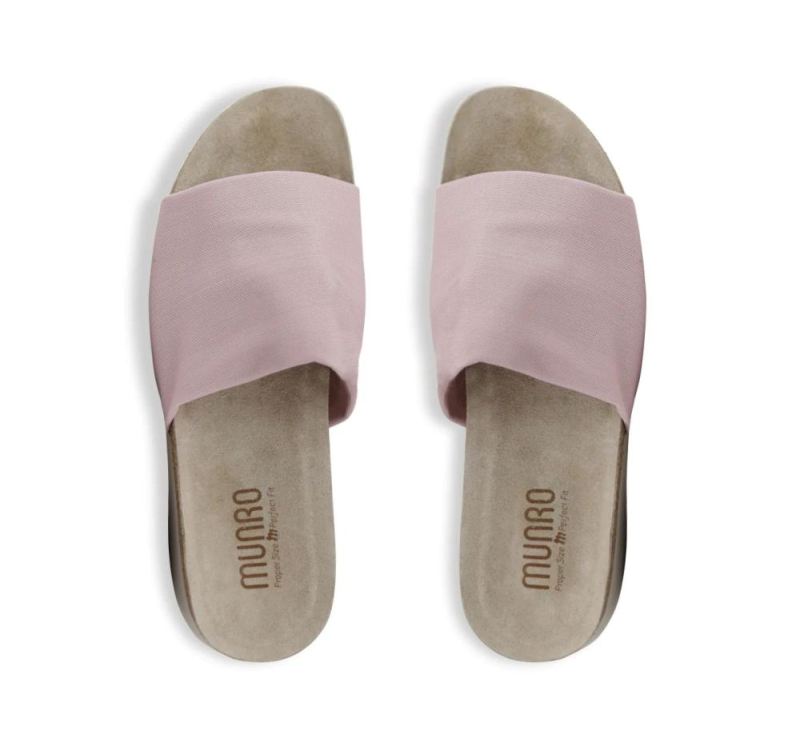 Munro Sandals | Women'S Casita-Dusty Pink Fabric | Quick Ship!