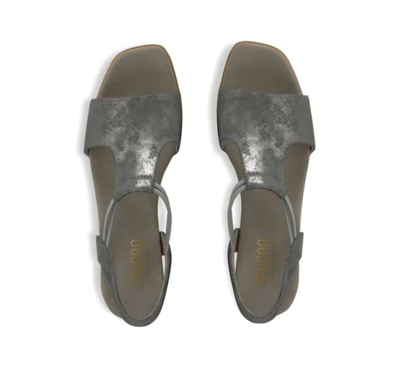 Munro Sandals | Women'S Susan-Gunmetal Metallic | Quick Ship!