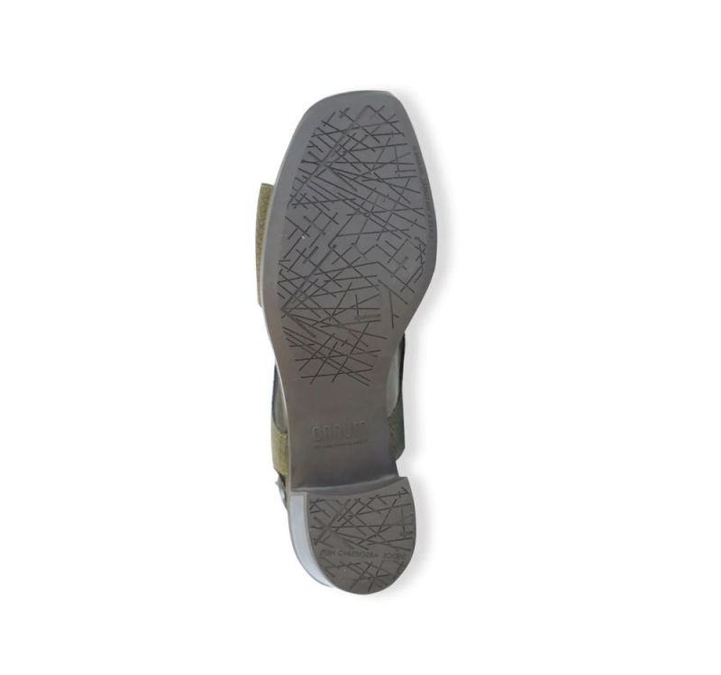 Munro Sandals | Women'S Jenny-Forest Green Lizard Nubuck | Quick Ship!